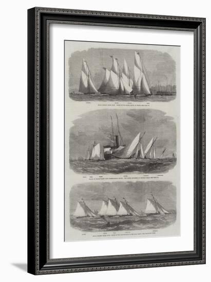 Royal Thames Yacht Club-Edwin Weedon-Framed Giclee Print