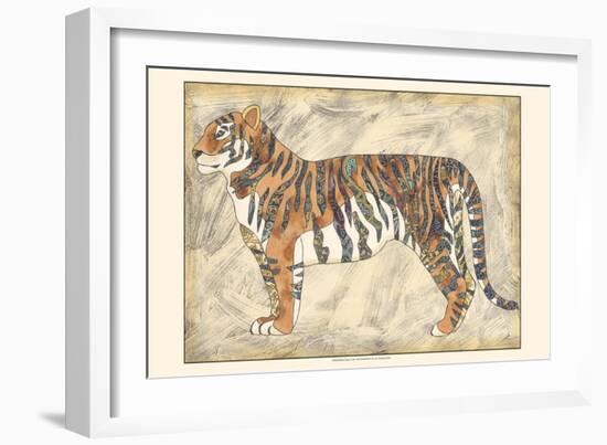 Royal Tiger-Chariklia Zarris-Framed Art Print