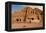 Royal Tombs at Ancient Nabatean City of Petra, Wadi Musa, Ma'an Governorate, Jordan-null-Framed Premier Image Canvas