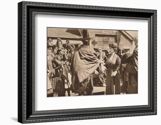 Royal tour of Wales, c1920s (1935)-Unknown-Framed Photographic Print