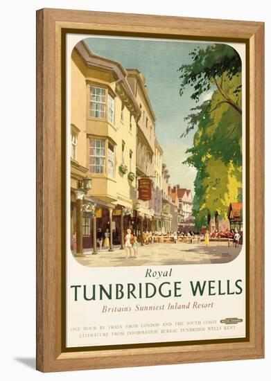 Royal Tunbridge Wells, Poster Advertising British Railways-Frank Sherwin-Framed Premier Image Canvas