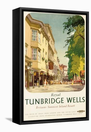 Royal Tunbridge Wells, Poster Advertising British Railways-Frank Sherwin-Framed Premier Image Canvas