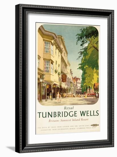 Royal Tunbridge Wells, Poster Advertising British Railways-Frank Sherwin-Framed Giclee Print