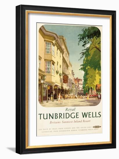 Royal Tunbridge Wells, Poster Advertising British Railways-Frank Sherwin-Framed Giclee Print