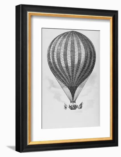 Royal Vauxhall Balloon-Science, Industry and Business Library-Framed Photographic Print