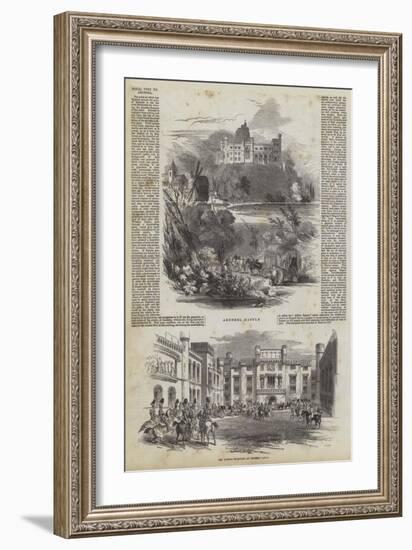 Royal Visit to Arundel-null-Framed Giclee Print