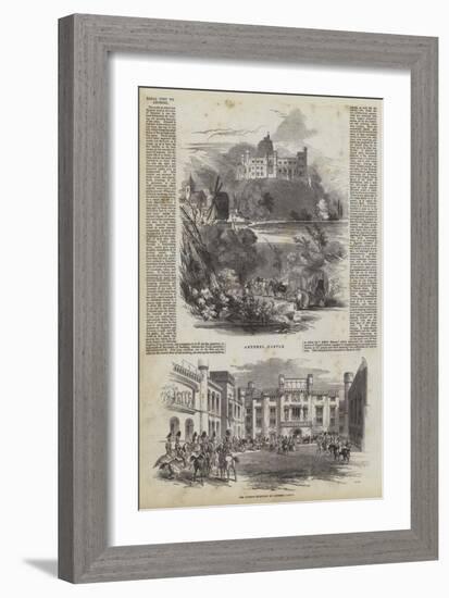 Royal Visit to Arundel-null-Framed Giclee Print