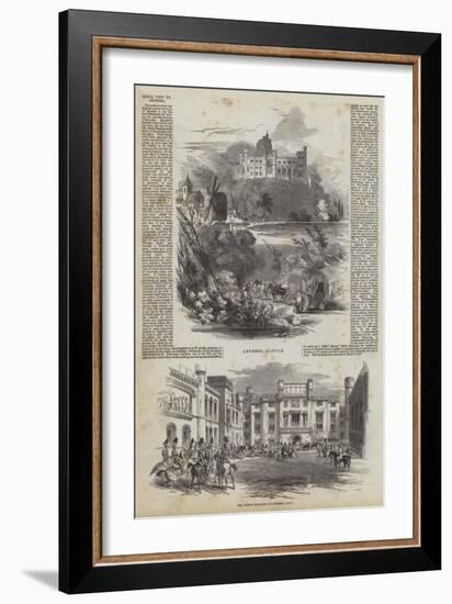 Royal Visit to Arundel-null-Framed Giclee Print