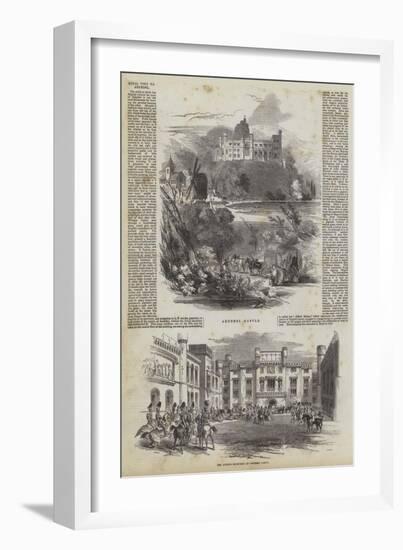 Royal Visit to Arundel-null-Framed Giclee Print