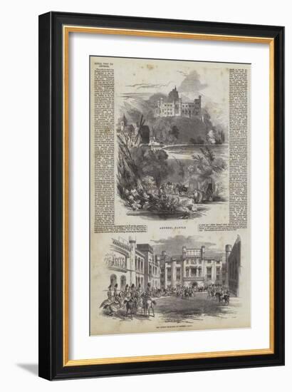 Royal Visit to Arundel-null-Framed Giclee Print