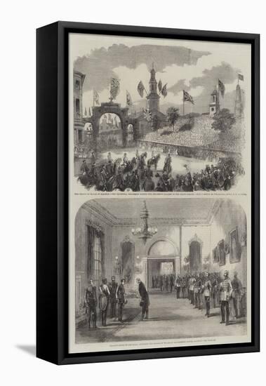 Royal Visit to Canada-George Henry Andrews-Framed Premier Image Canvas