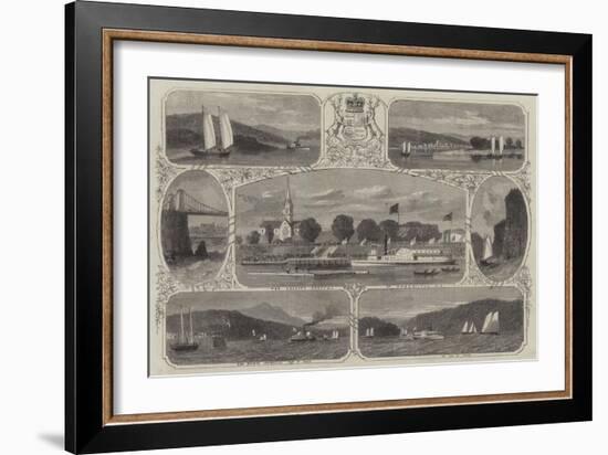 Royal Visit to Canada-null-Framed Giclee Print