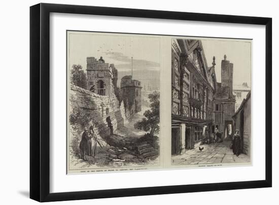 Royal Visit to Chester-null-Framed Giclee Print