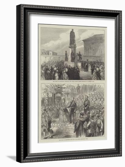 Royal Visit to Dublin-null-Framed Giclee Print