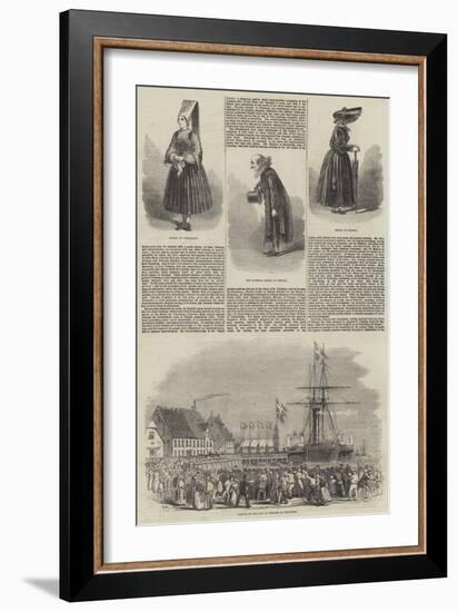 Royal Visit to Germany-Edwin Weedon-Framed Giclee Print