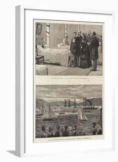 Royal Visit to Scotland-Frank Dadd-Framed Giclee Print