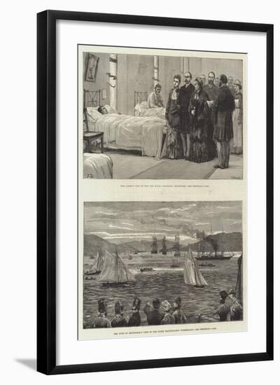 Royal Visit to Scotland-Frank Dadd-Framed Giclee Print