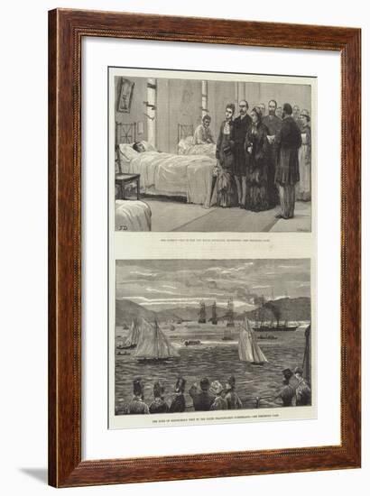 Royal Visit to Scotland-Frank Dadd-Framed Giclee Print