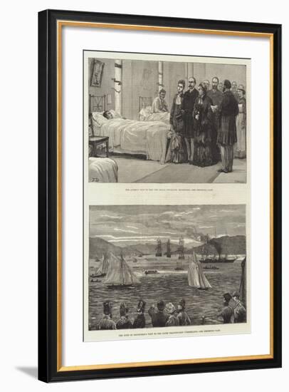 Royal Visit to Scotland-Frank Dadd-Framed Giclee Print