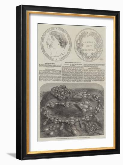 Royal Wedding of Victoria, Princess Royal, and Frederick III of Germany-null-Framed Giclee Print