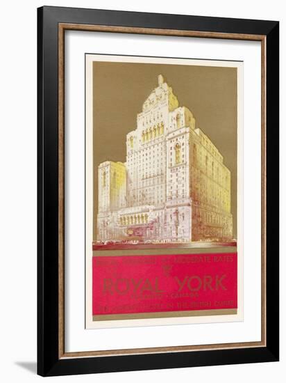 Royal York Hotel, Toronto, Canada-null-Framed Art Print