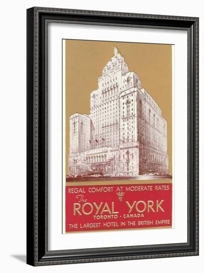 Royal York Hotel, Toronto-null-Framed Art Print