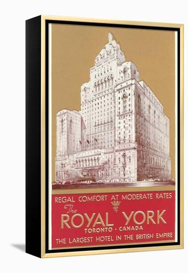 Royal York Hotel, Toronto-null-Framed Stretched Canvas