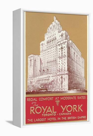 Royal York Hotel, Toronto-null-Framed Stretched Canvas