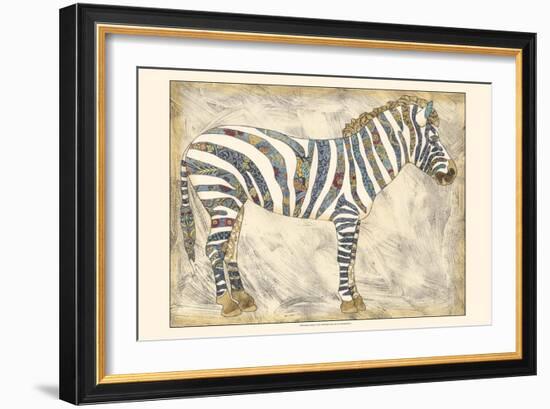 Royal Zebra-Chariklia Zarris-Framed Art Print