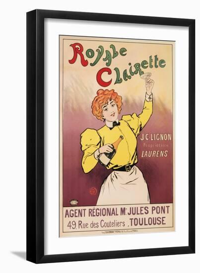 Royale Clairette Poster-null-Framed Giclee Print