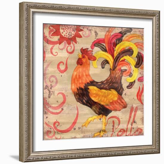 Royale Rooster II-Paul Brent-Framed Art Print