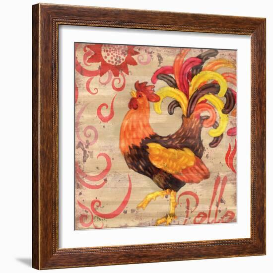 Royale Rooster II-Paul Brent-Framed Art Print