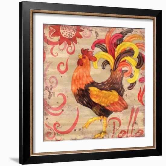 Royale Rooster II-Paul Brent-Framed Art Print