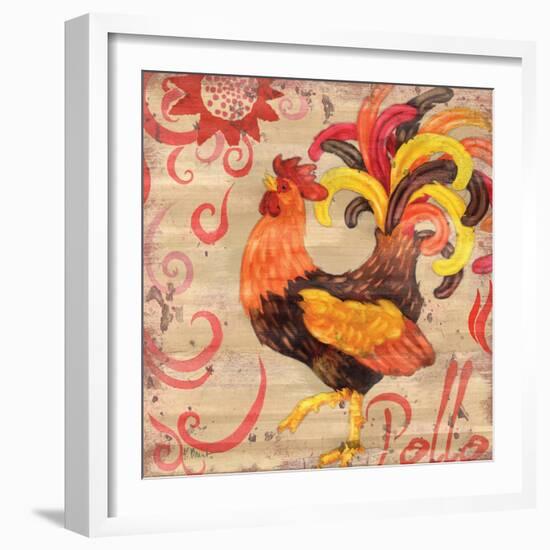 Royale Rooster II-Paul Brent-Framed Art Print