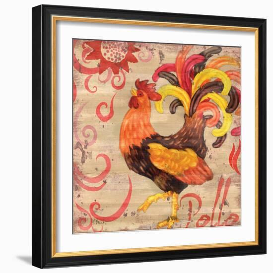 Royale Rooster II-Paul Brent-Framed Art Print