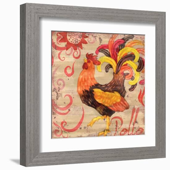 Royale Rooster II-Paul Brent-Framed Art Print