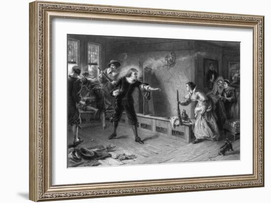 Royalist Defence-T J Pott-Framed Art Print