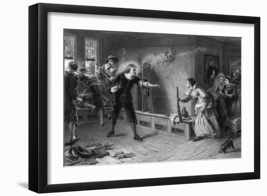 Royalist Defence-T J Pott-Framed Art Print