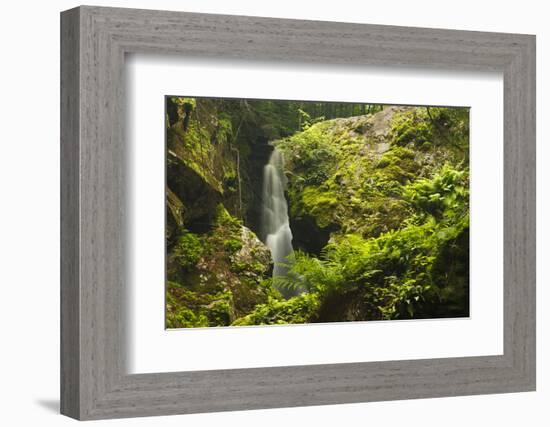 Royalston Falls in Royalston, Massachusetts. Falls Brook-Jerry & Marcy Monkman-Framed Photographic Print