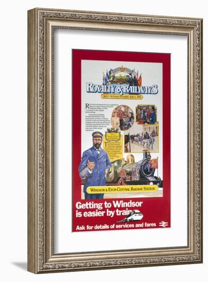 Royalty and Railways-null-Framed Art Print