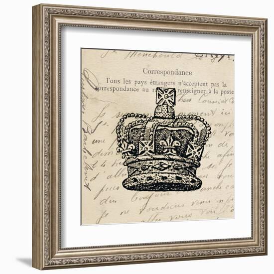 Royalty I-Sabine Berg-Framed Art Print