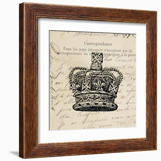 Royalty I-Sabine Berg-Framed Art Print