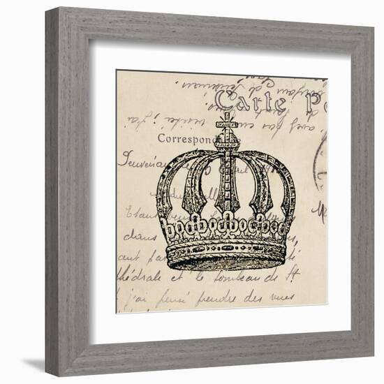 Royalty II-Sabine Berg-Framed Art Print