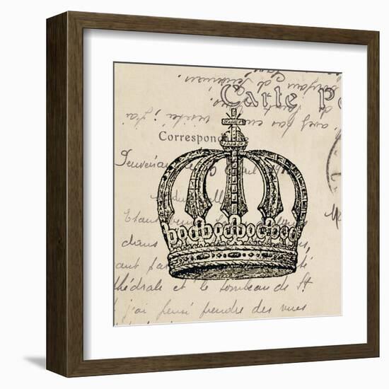 Royalty II-Sabine Berg-Framed Art Print