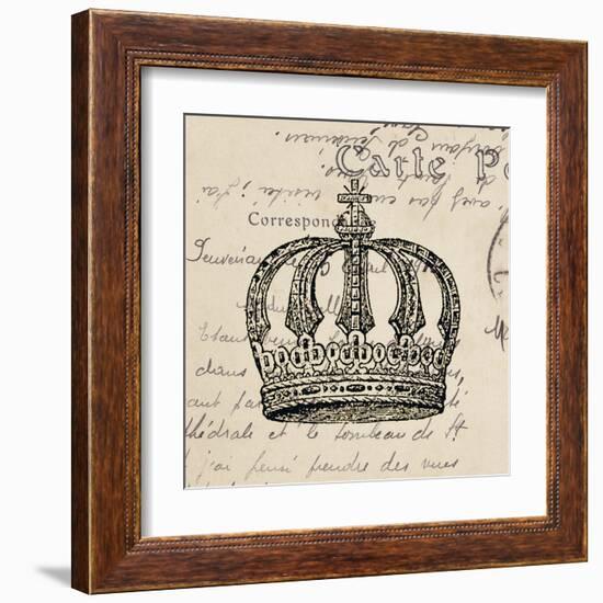 Royalty II-Sabine Berg-Framed Art Print