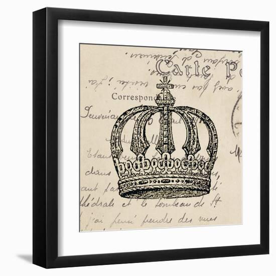 Royalty II-Sabine Berg-Framed Art Print