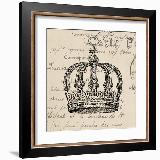 Royalty II-Sabine Berg-Framed Art Print