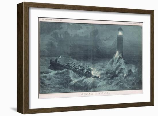 Royalty in Trouble, 1867-Matt Morgan-Framed Art Print