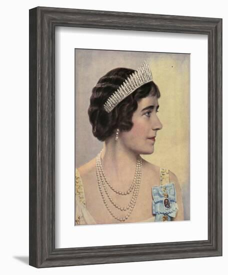 Royalty, Queen Elizabeth The Queen Mother, 1939, UK-null-Framed Giclee Print