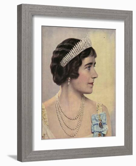 Royalty, Queen Elizabeth The Queen Mother, 1939, UK-null-Framed Giclee Print